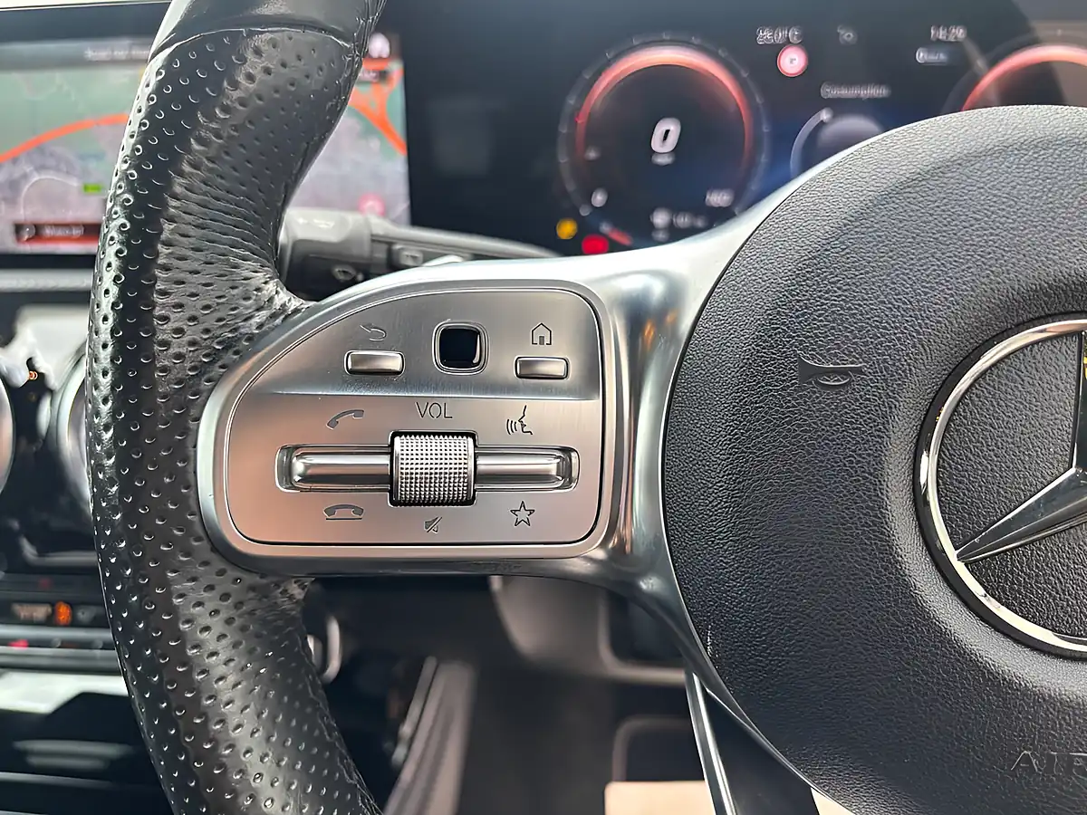 Used 2022 Mercedes-Benz a Class AMG Line Edition (premium Plus) Black - Interior and Exterior details 12
