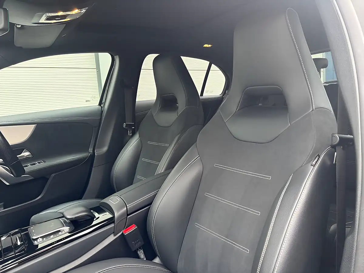 Used 2022 Mercedes-Benz a Class AMG Line Edition (premium Plus) Black - Interior and Exterior details 17