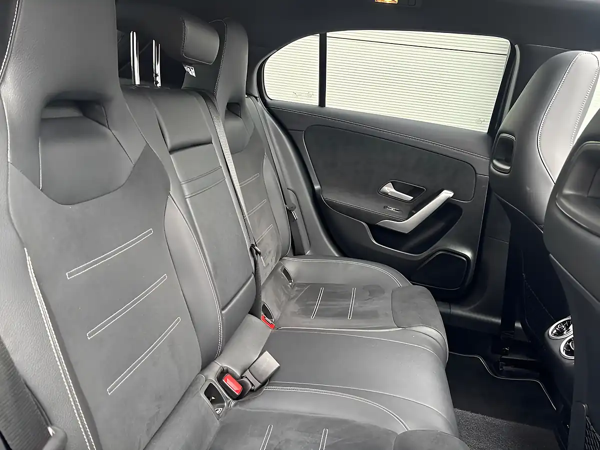 Used 2022 Mercedes-Benz a Class AMG Line Edition (premium Plus) Black - Interior and Exterior details 18