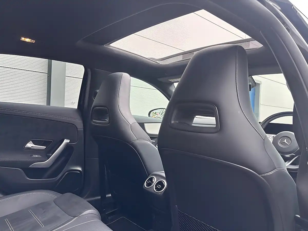 Used 2022 Mercedes-Benz a Class AMG Line Edition (premium Plus) Black - Interior and Exterior details 4