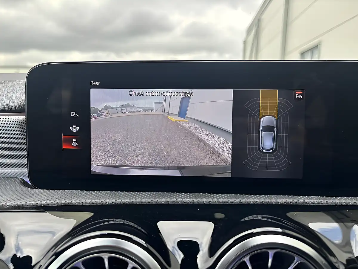 Used 2022 Mercedes-Benz a Class AMG Line Edition (premium Plus) Black - Interior and Exterior details 6