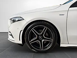 Used 2022 Mercedes-Benz a Class AMG Line Edition (premium Plus) White - Interior and Exterior details 12