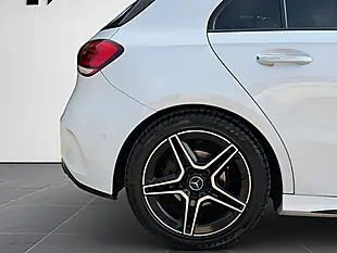 Used 2022 Mercedes-Benz a Class AMG Line Edition (premium Plus) White - Interior and Exterior details 13