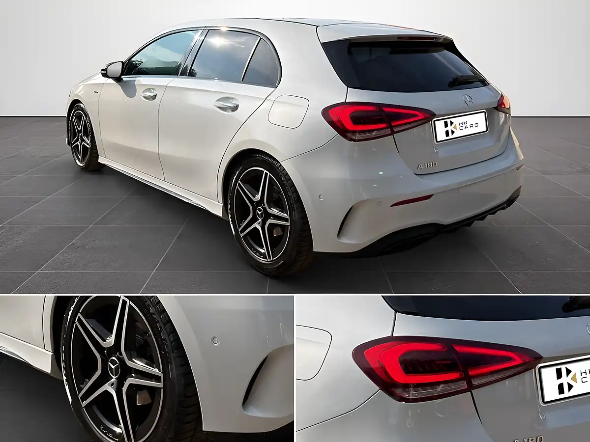 Used 2022 Mercedes-Benz a Class AMG Line Edition (premium Plus) White - Interior and Exterior details 15