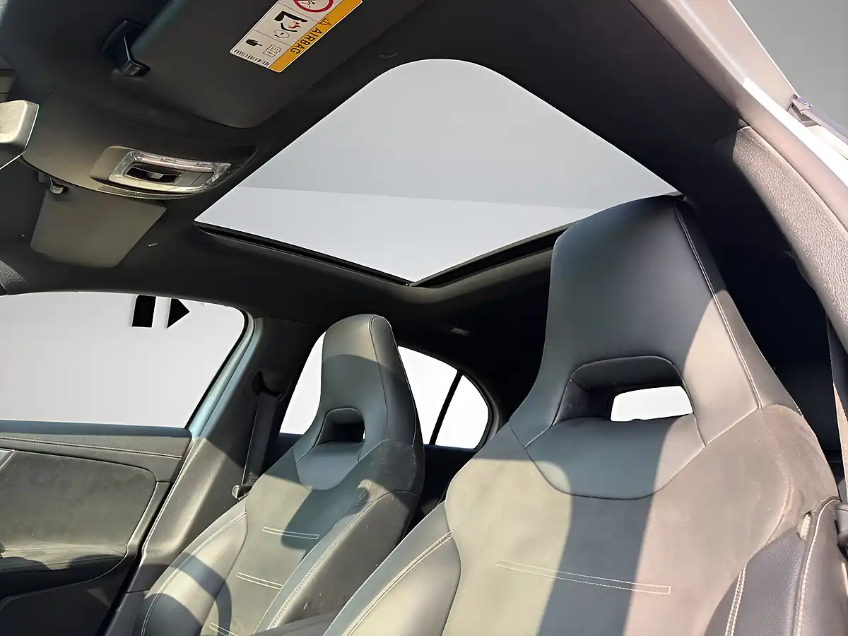 Used 2022 Mercedes-Benz a Class AMG Line Edition (premium Plus) White - Interior and Exterior details 2