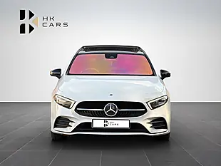 Used 2022 Mercedes-Benz a Class AMG Line Edition (premium Plus) White - Interior and Exterior details 3