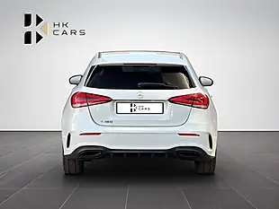 Used 2022 Mercedes-Benz a Class AMG Line Edition (premium Plus) White - Interior and Exterior details 4