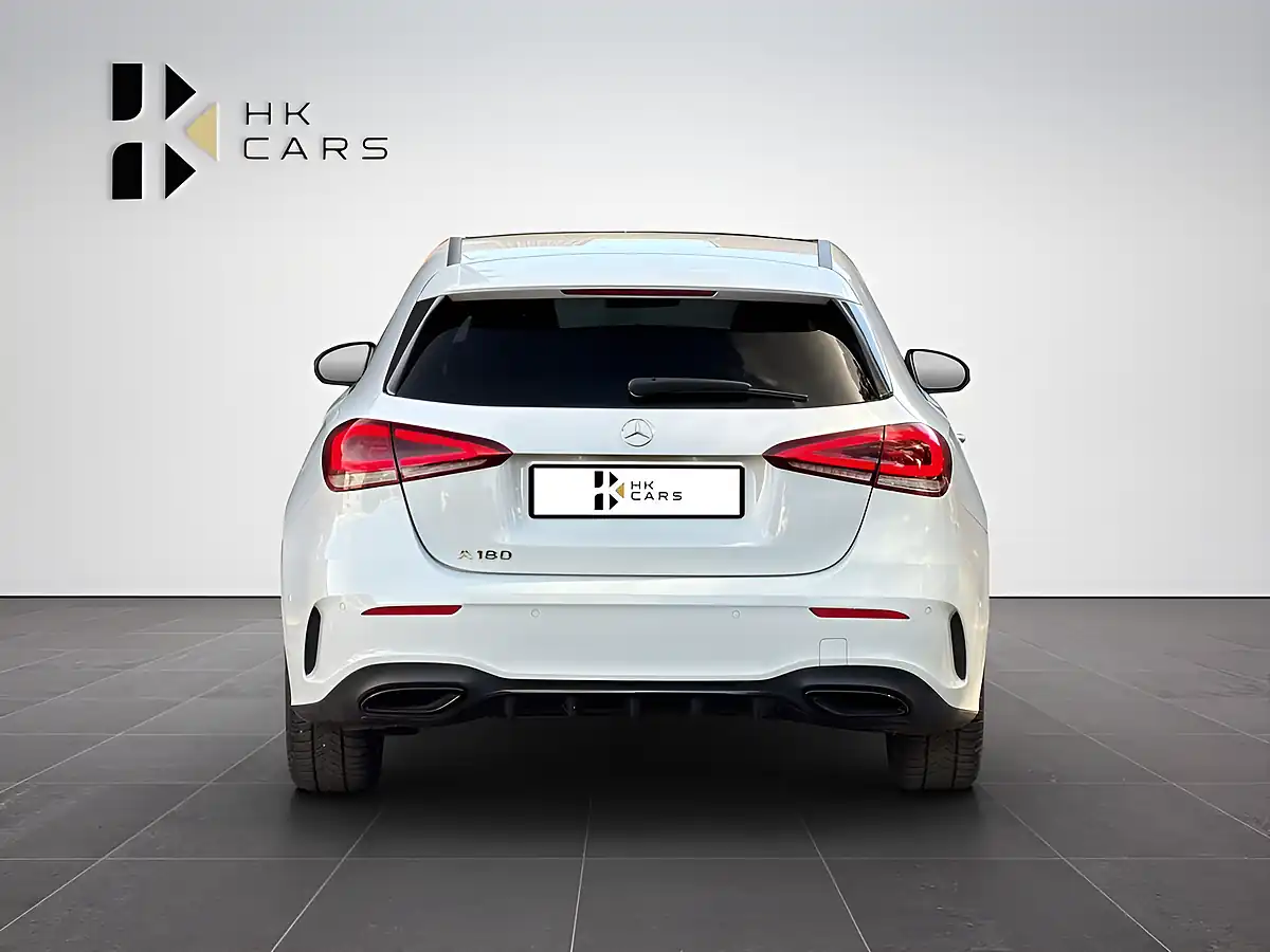 Used 2022 Mercedes-Benz a Class AMG Line Edition (premium Plus) White - Interior and Exterior details 4