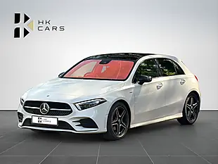 Used 2022 Mercedes-Benz a Class AMG Line Edition (premium Plus) White - Interior and Exterior details 5