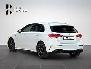 Used 2022 Mercedes-Benz a Class AMG Line Edition (premium Plus) White - Interior and Exterior details 6