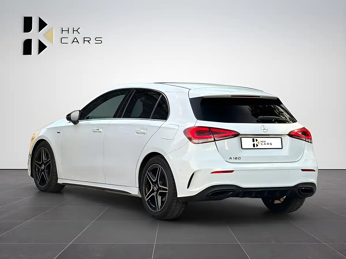 Used 2022 Mercedes-Benz a Class AMG Line Edition (premium Plus) White - Interior and Exterior details 6