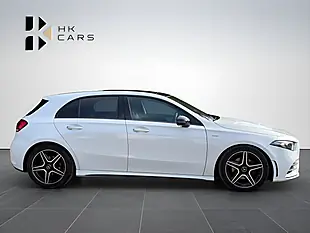 Used 2022 Mercedes-Benz a Class AMG Line Edition (premium Plus) White - Interior and Exterior details 7