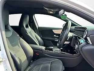 Used 2022 Mercedes-Benz a Class AMG Line Edition (premium Plus) White - Interior and Exterior details 8
