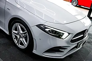 Used 2022 Mercedes-Benz a Class AMG Line Edition (premium Plus) White - Interior and Exterior details 11