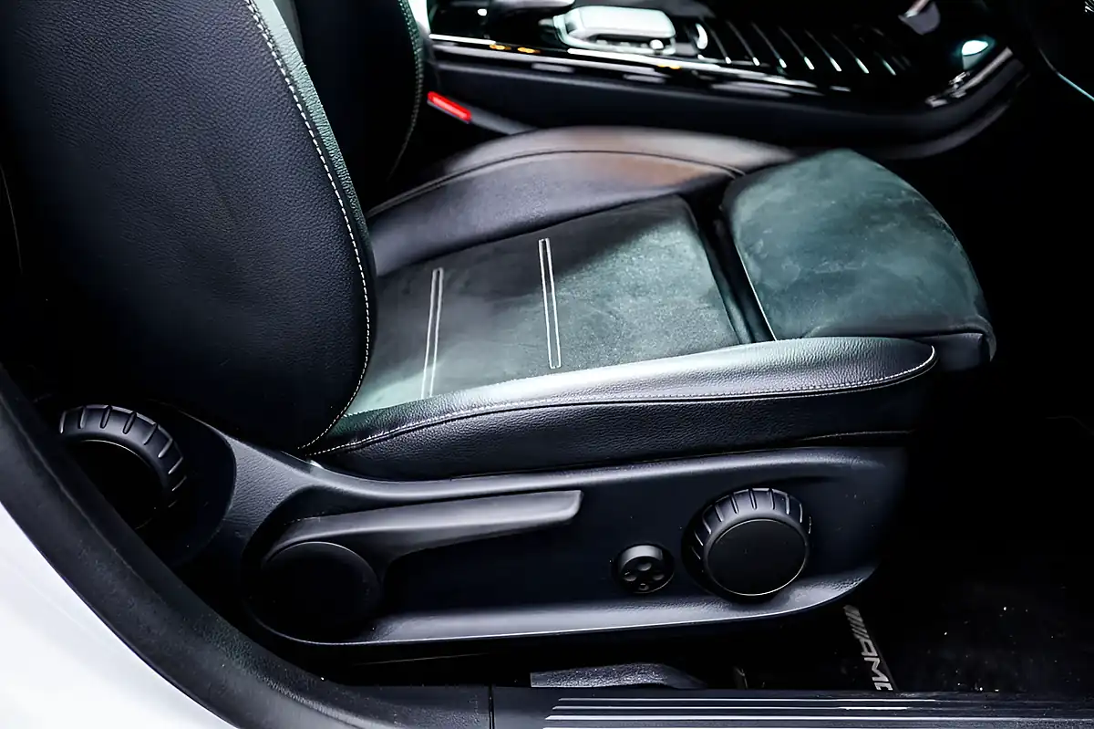 Used 2022 Mercedes-Benz a Class AMG Line Edition (premium Plus) White - Interior and Exterior details 13