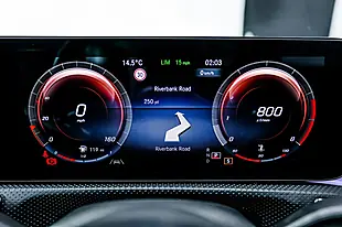 Used 2022 Mercedes-Benz a Class AMG Line Edition (premium Plus) White - Interior and Exterior details 16
