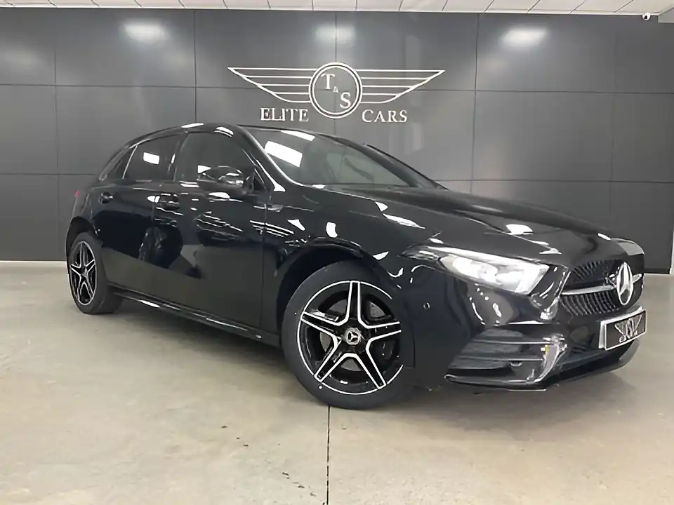 Used 2022 Mercedes-Benz a Class AMG Line Executive Black - Interior and Exterior details 8