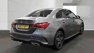 Used 2022 Mercedes-Benz a Class AMG Line (executive) Mountain Grey Metallic - Interior and Exterior details 2