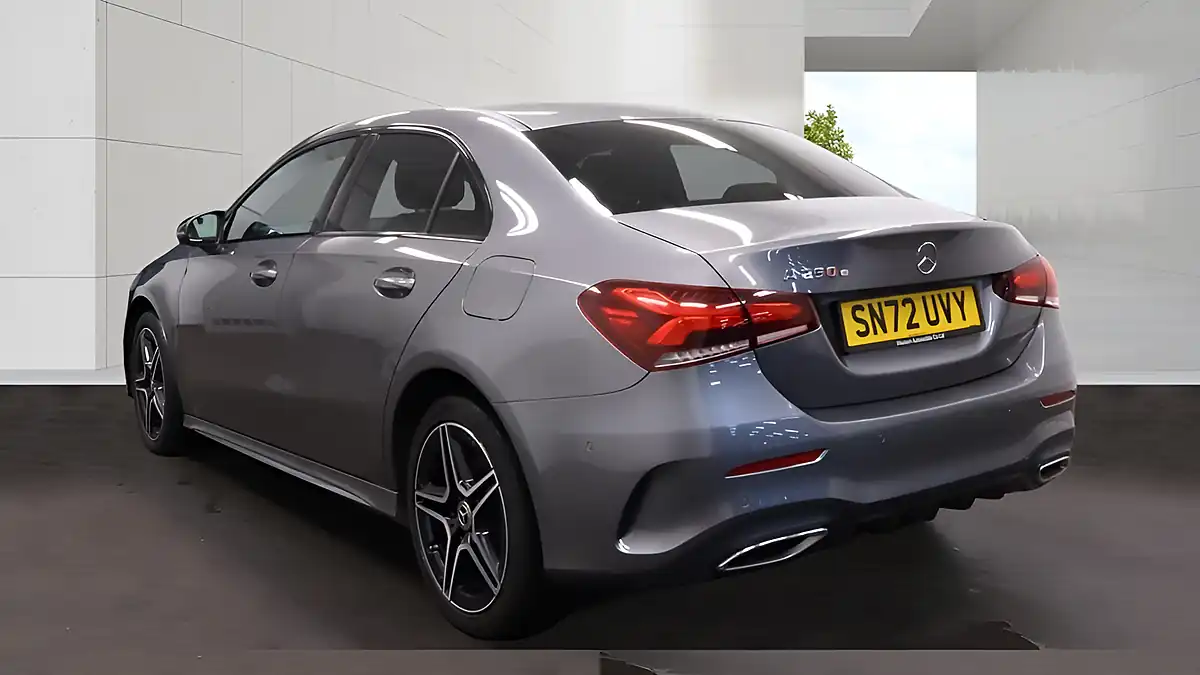 Used 2022 Mercedes-Benz a Class AMG Line (executive) Mountain Grey Metallic - Interior and Exterior details 3