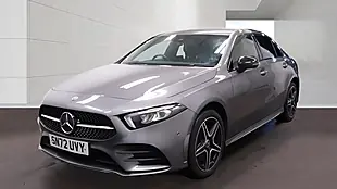 Used 2022 Mercedes-Benz a Class AMG Line (executive) Mountain Grey Metallic - Interior and Exterior details 4