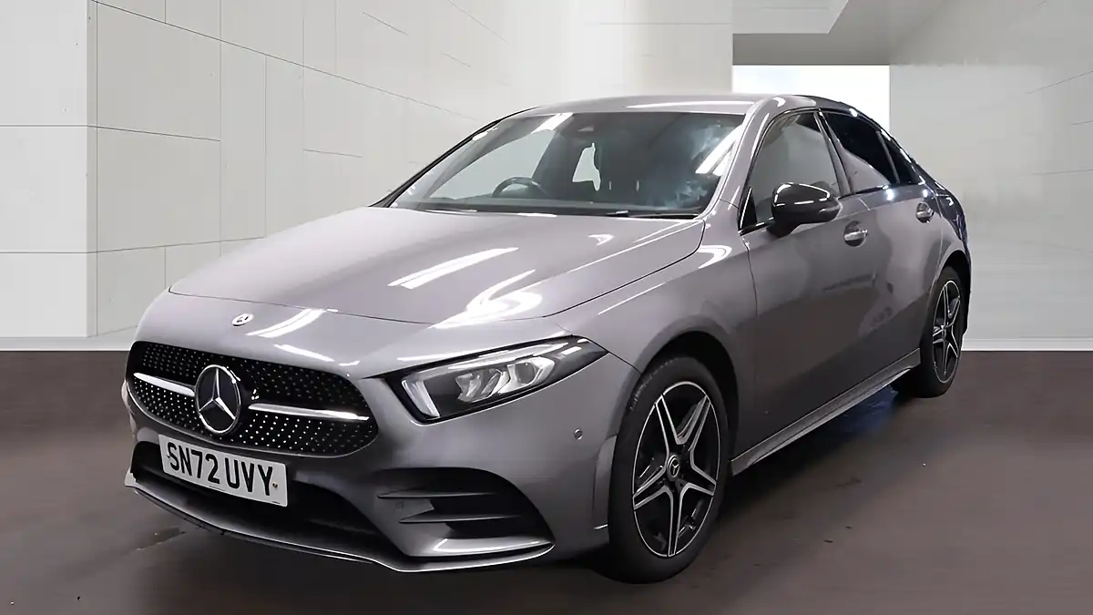 Used 2022 Mercedes-Benz a Class AMG Line (executive) Mountain Grey Metallic - Interior and Exterior details 4