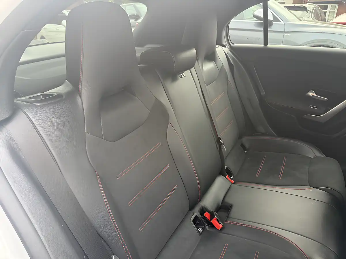 Used 2022 Mercedes-Benz a-Class AMG Line Executive White - Interior and Exterior details 17