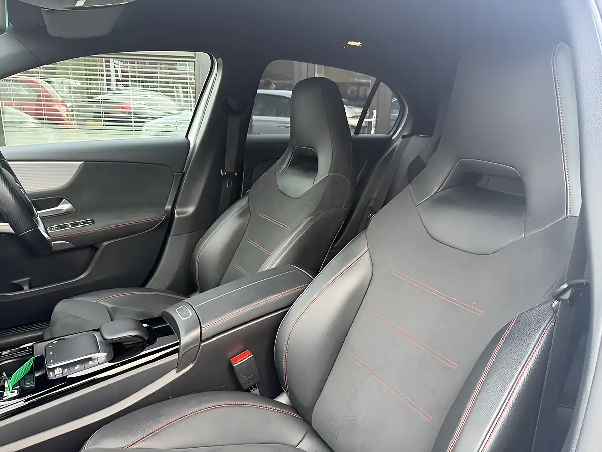 Used 2022 Mercedes-Benz a-Class AMG Line Executive White - Interior and Exterior details 19