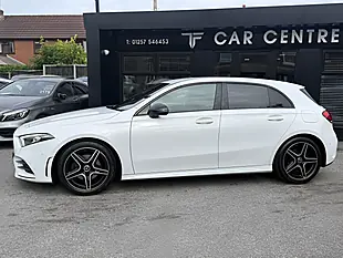 Used 2022 Mercedes-Benz a-Class AMG Line Executive White - Interior and Exterior details 3