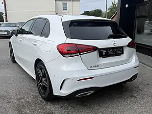 Used 2022 Mercedes-Benz a-Class AMG Line Executive White - Interior and Exterior details 4