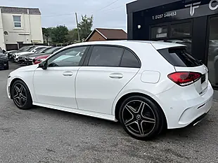 Used 2022 Mercedes-Benz a-Class AMG Line Executive White - Interior and Exterior details 6