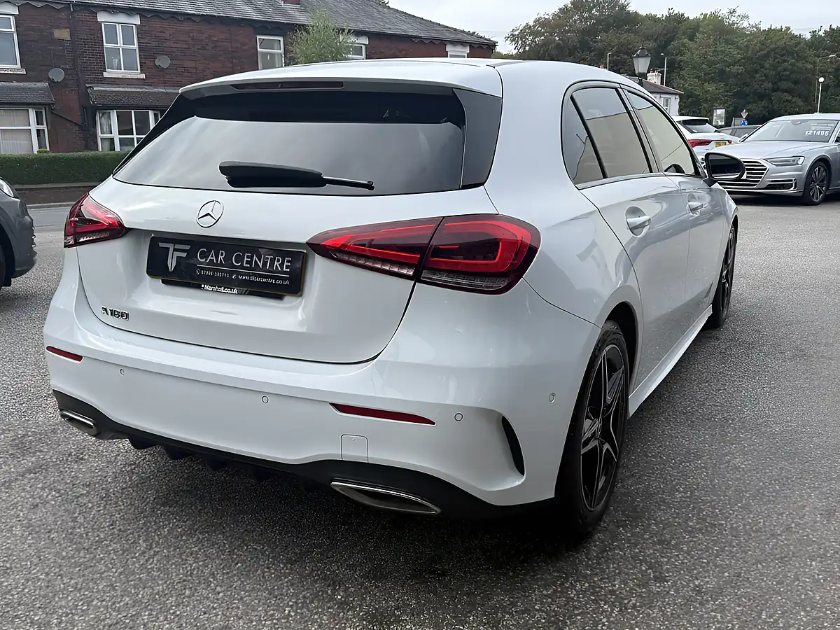Used 2022 Mercedes-Benz a-Class AMG Line Executive White - Interior and Exterior details 7