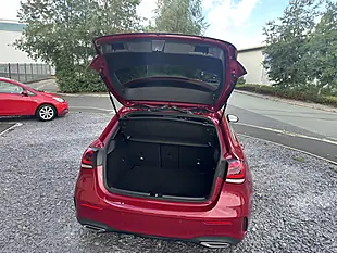 Used 2022 Mercedes-Benz a Class AMG Line Red - Interior and Exterior details 12