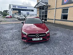 Used 2022 Mercedes-Benz a Class AMG Line Red - Interior and Exterior details 3