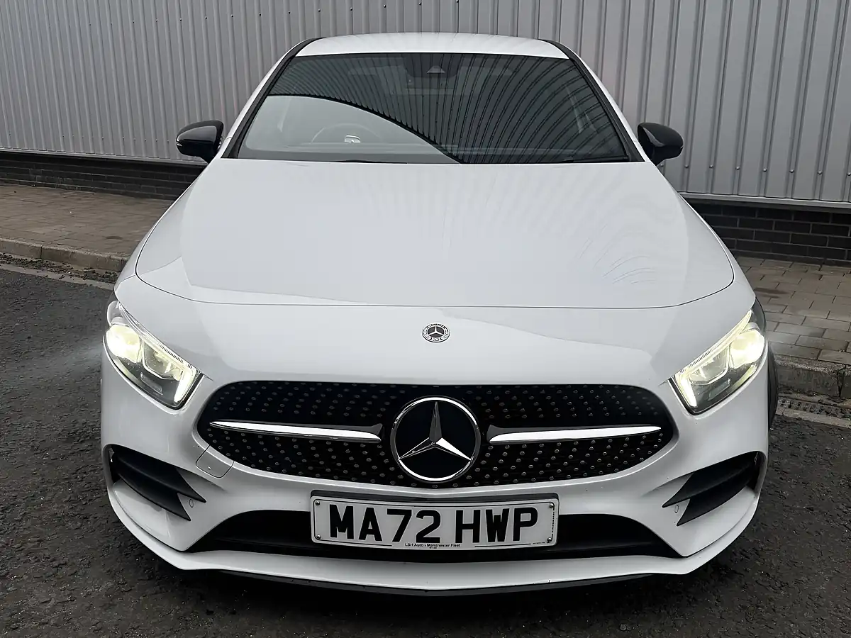 Used 2022 Mercedes-Benz a Class AMG Line White - Interior and Exterior details 3