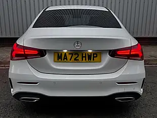 Used 2022 Mercedes-Benz a Class AMG Line White - Interior and Exterior details 6