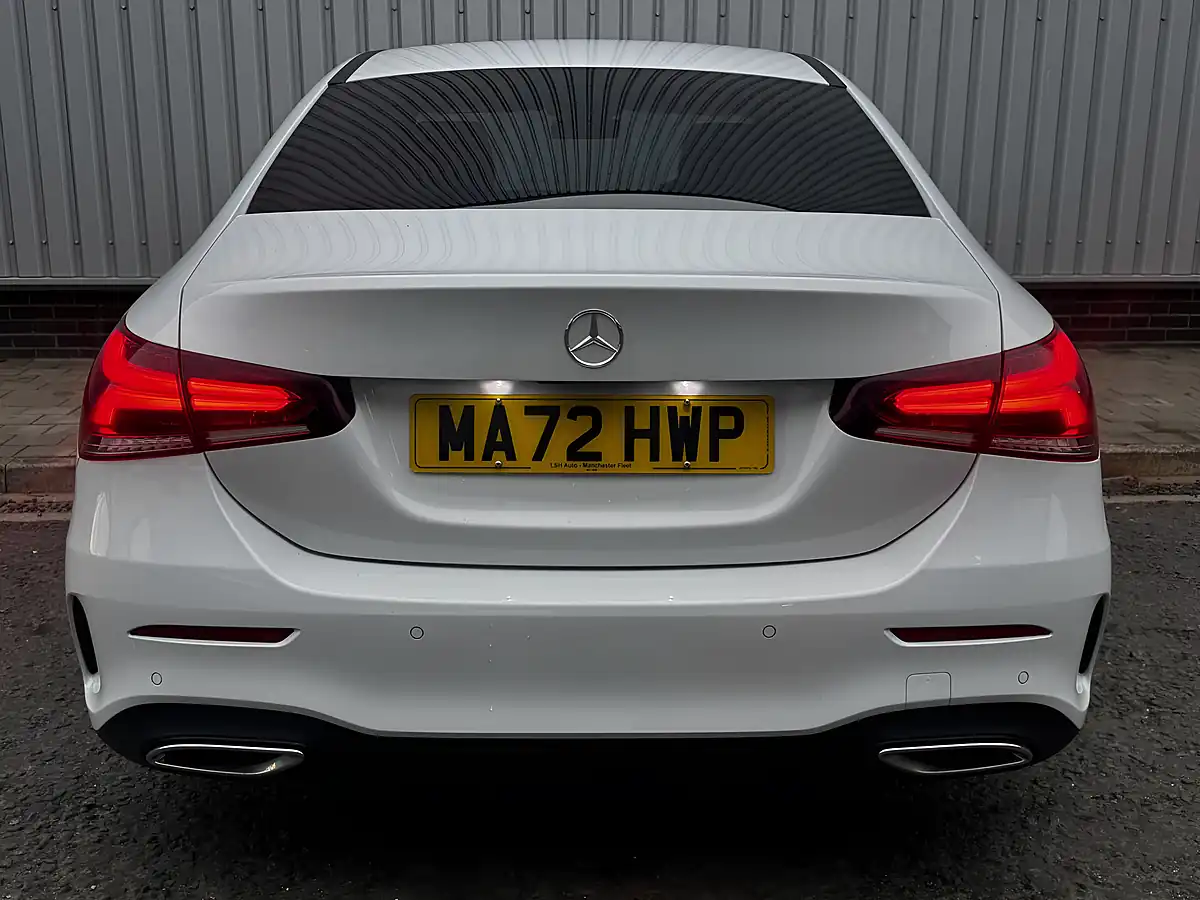 Used 2022 Mercedes-Benz a Class AMG Line White - Interior and Exterior details 6