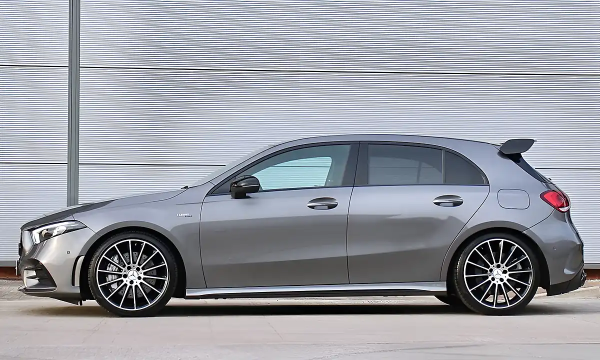 Used 2022 Mercedes-Benz a Class Edition (executive) Mountain Grey - Interior and Exterior details 11