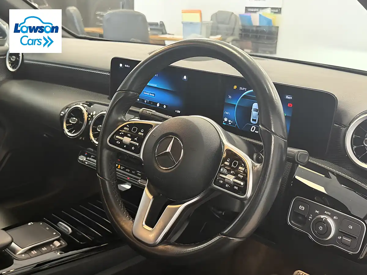 Used 2022 Mercedes-Benz a Class Sport Edition (executive) Denim Blue - Interior and Exterior details 19