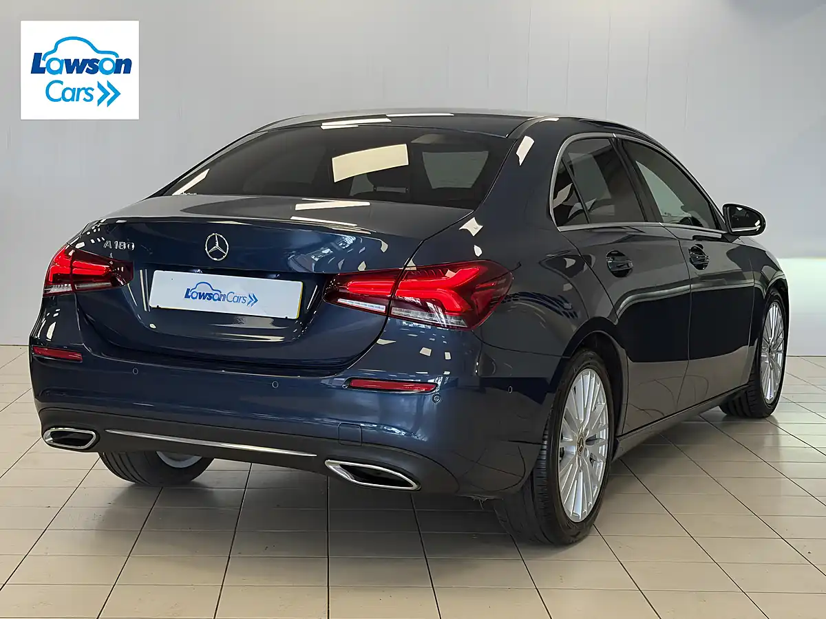 Used 2022 Mercedes-Benz a Class Sport Edition (executive) Denim Blue - Interior and Exterior details 4
