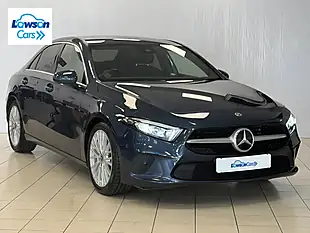 Used 2022 Mercedes-Benz a Class Sport Edition (executive) Denim Blue - Interior and Exterior details 5