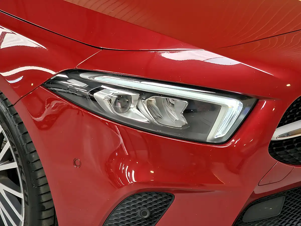 Used 2022 Mercedes-Benz a-Class Sport Edition Executive Patagonia Red - Interior and Exterior details 17