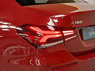 Used 2022 Mercedes-Benz a-Class Sport Edition Executive Patagonia Red - Interior and Exterior details 19