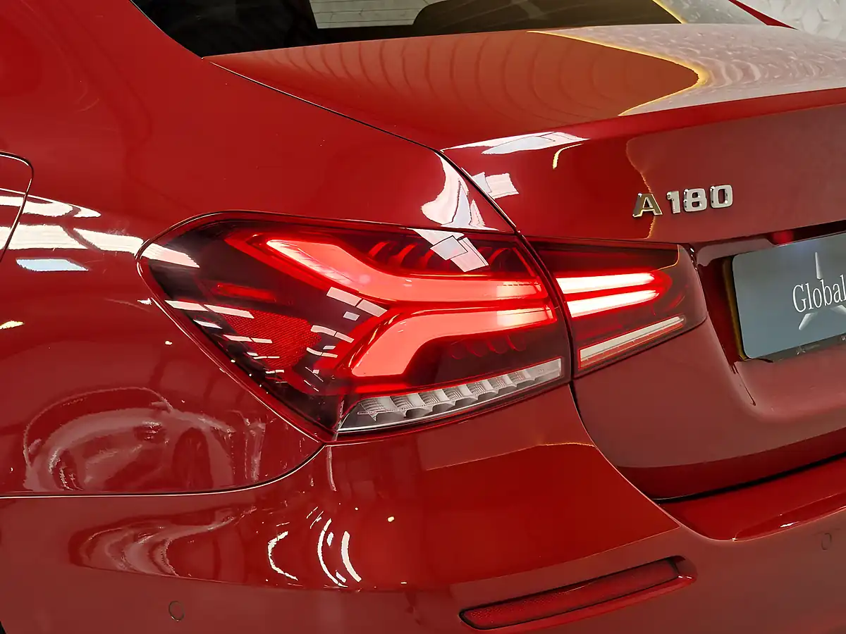 Used 2022 Mercedes-Benz a-Class Sport Edition Executive Patagonia Red - Interior and Exterior details 19
