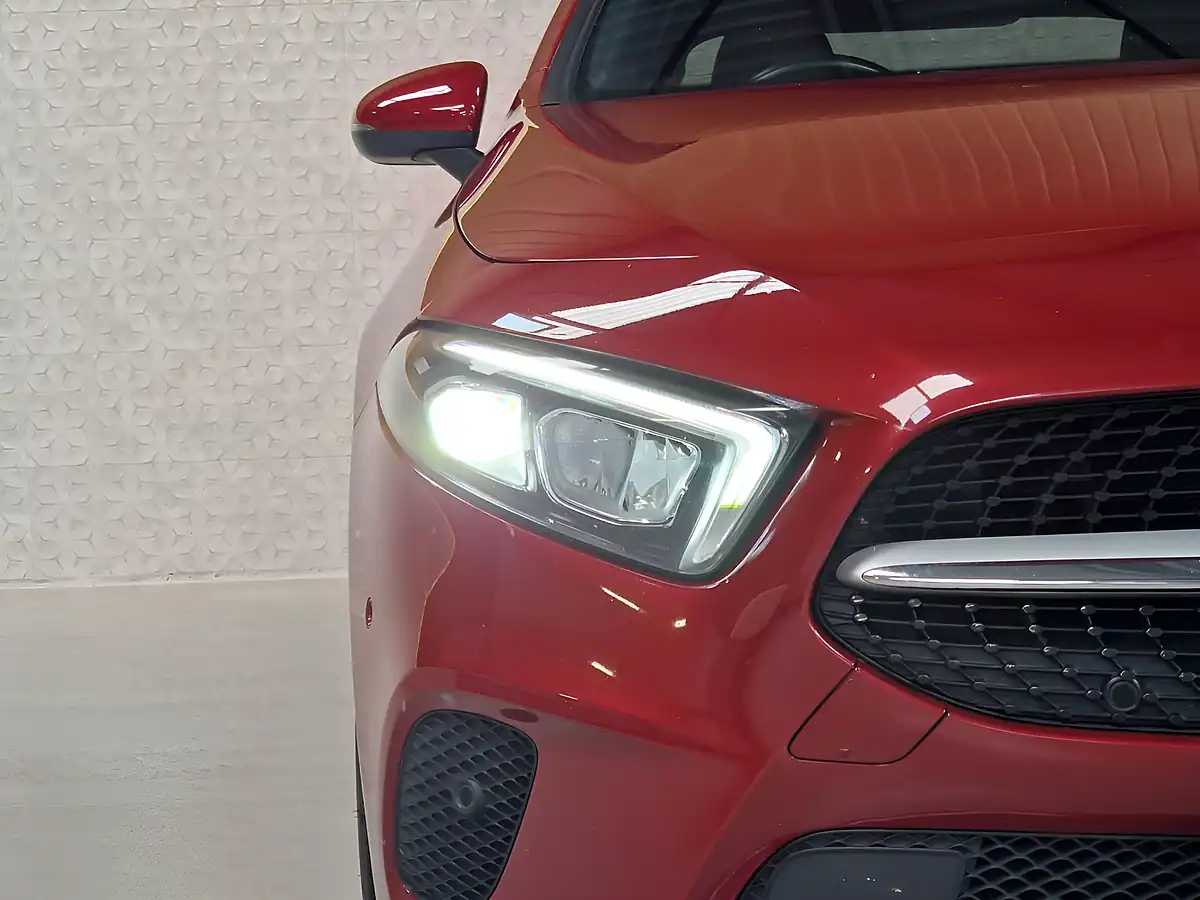 Used 2022 Mercedes-Benz a-Class Sport Edition Executive Patagonia Red - Interior and Exterior details 6