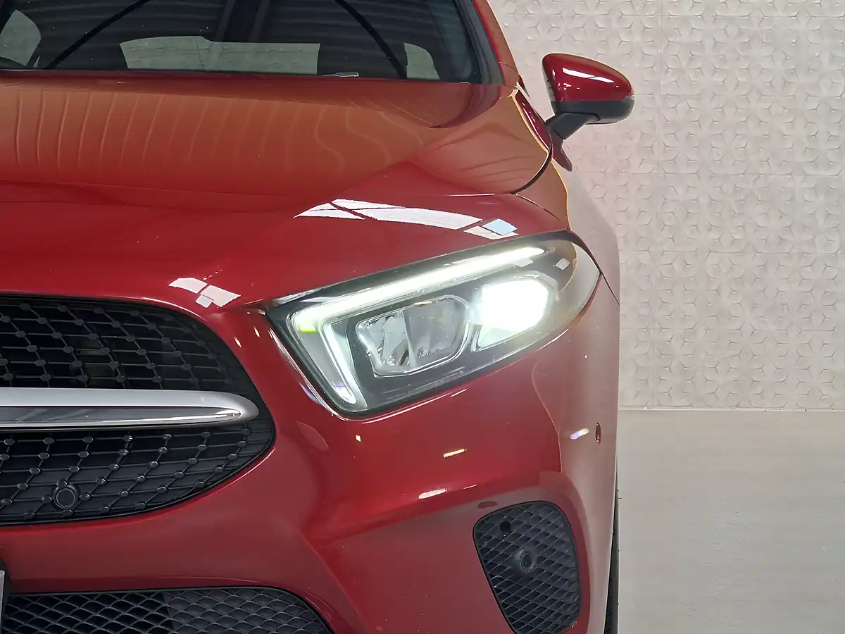 Used 2022 Mercedes-Benz a-Class Sport Edition Executive Patagonia Red - Interior and Exterior details 8