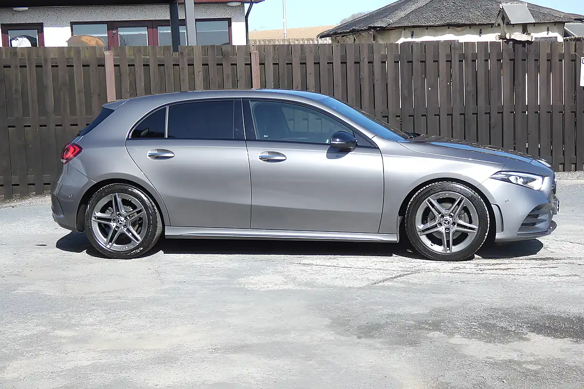 Used 2022 Mercedes-Benz A180 AMG Line Premium Mountain Grey - Interior and Exterior details 2