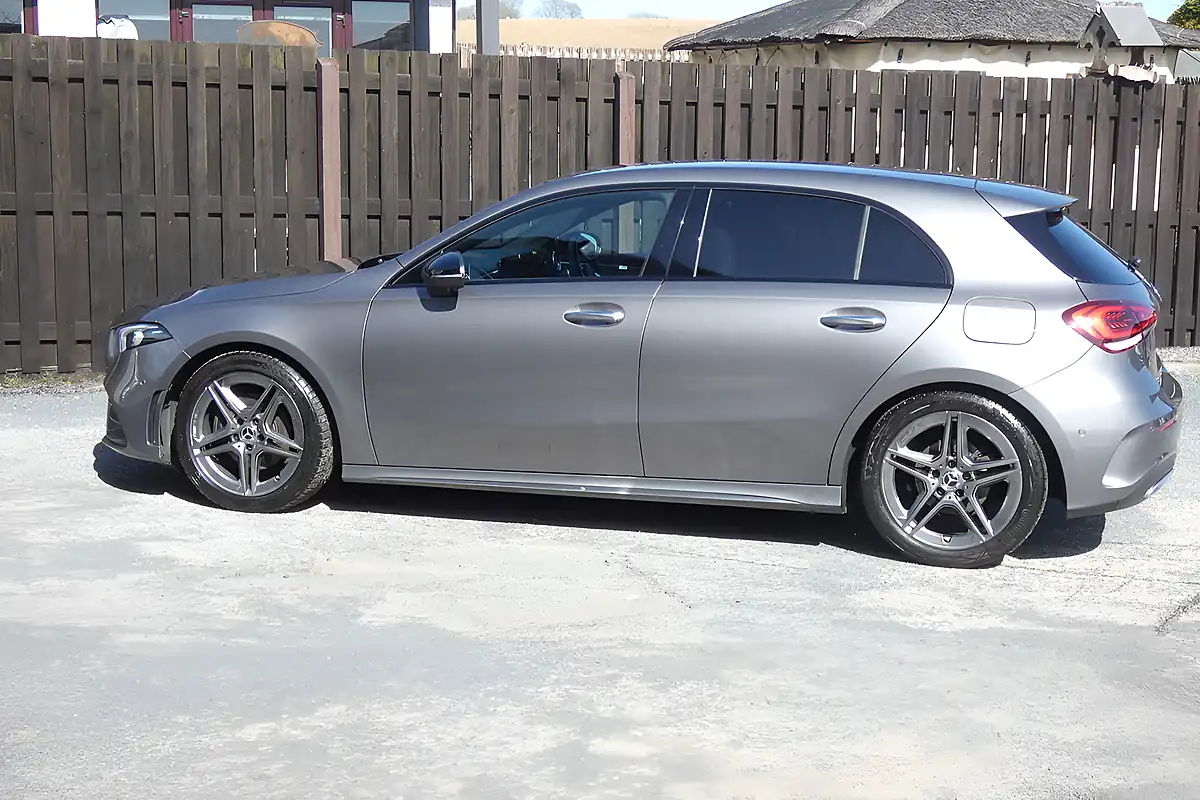 Used 2022 Mercedes-Benz A180 AMG Line Premium Mountain Grey - Interior and Exterior details 6
