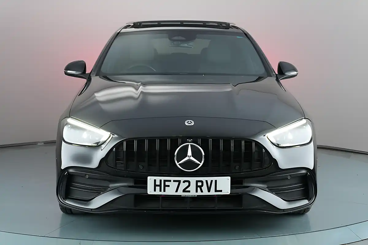 Used 2022 Mercedes-Benz C Class AMG Line Premium Plus Black - Interior and Exterior details 2