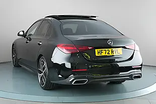 Used 2022 Mercedes-Benz C Class AMG Line Premium Plus Black - Interior and Exterior details 4