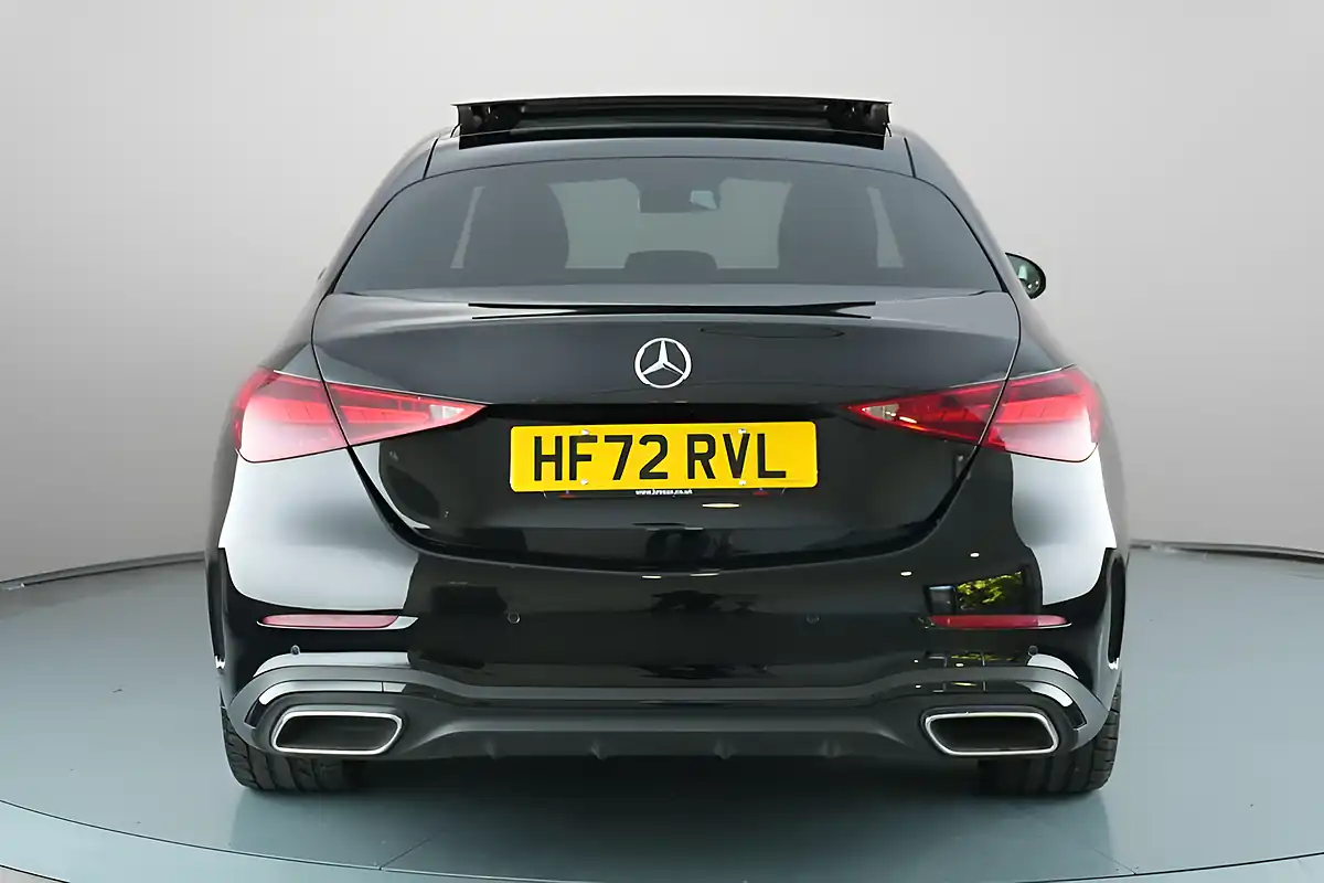 Used 2022 Mercedes-Benz C Class AMG Line Premium Plus Black - Interior and Exterior details 6